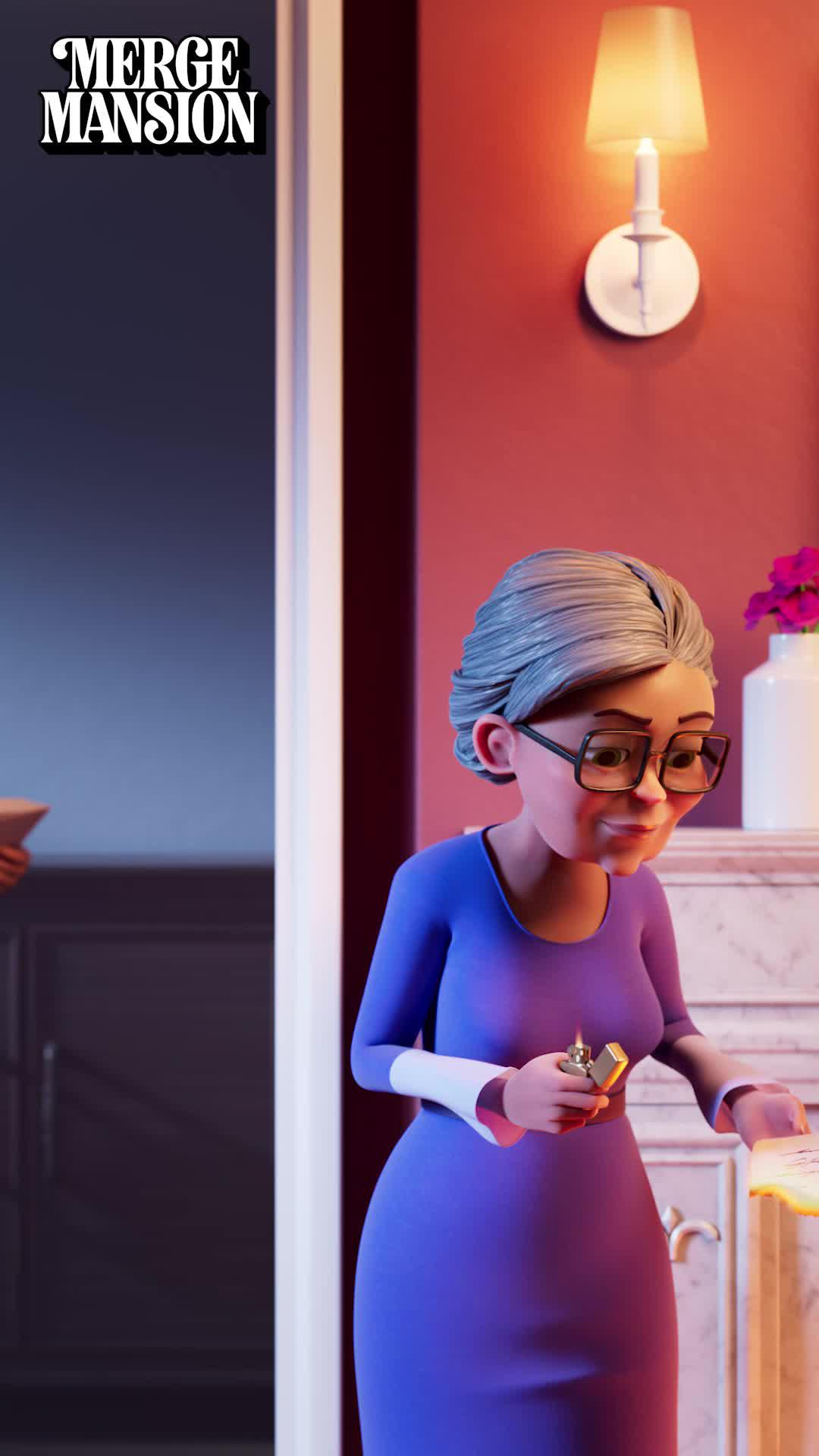 What's Grandma hiding?