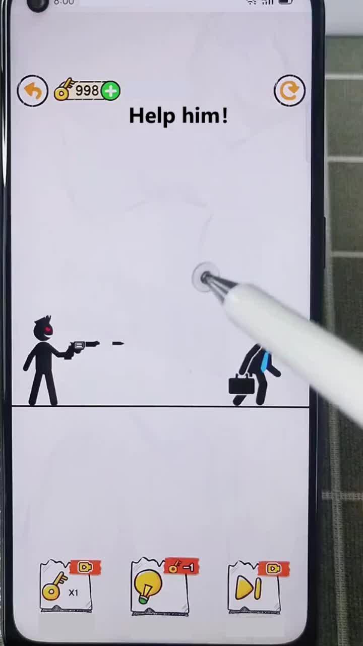 Save him now!