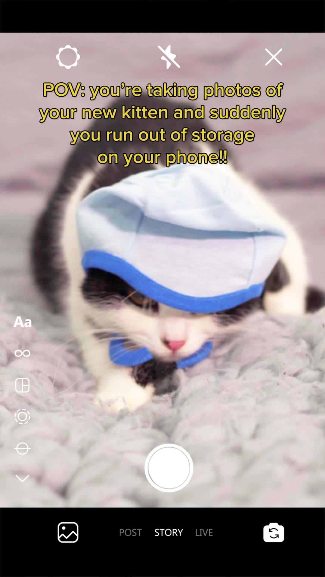 Сlean iPhone storage.
