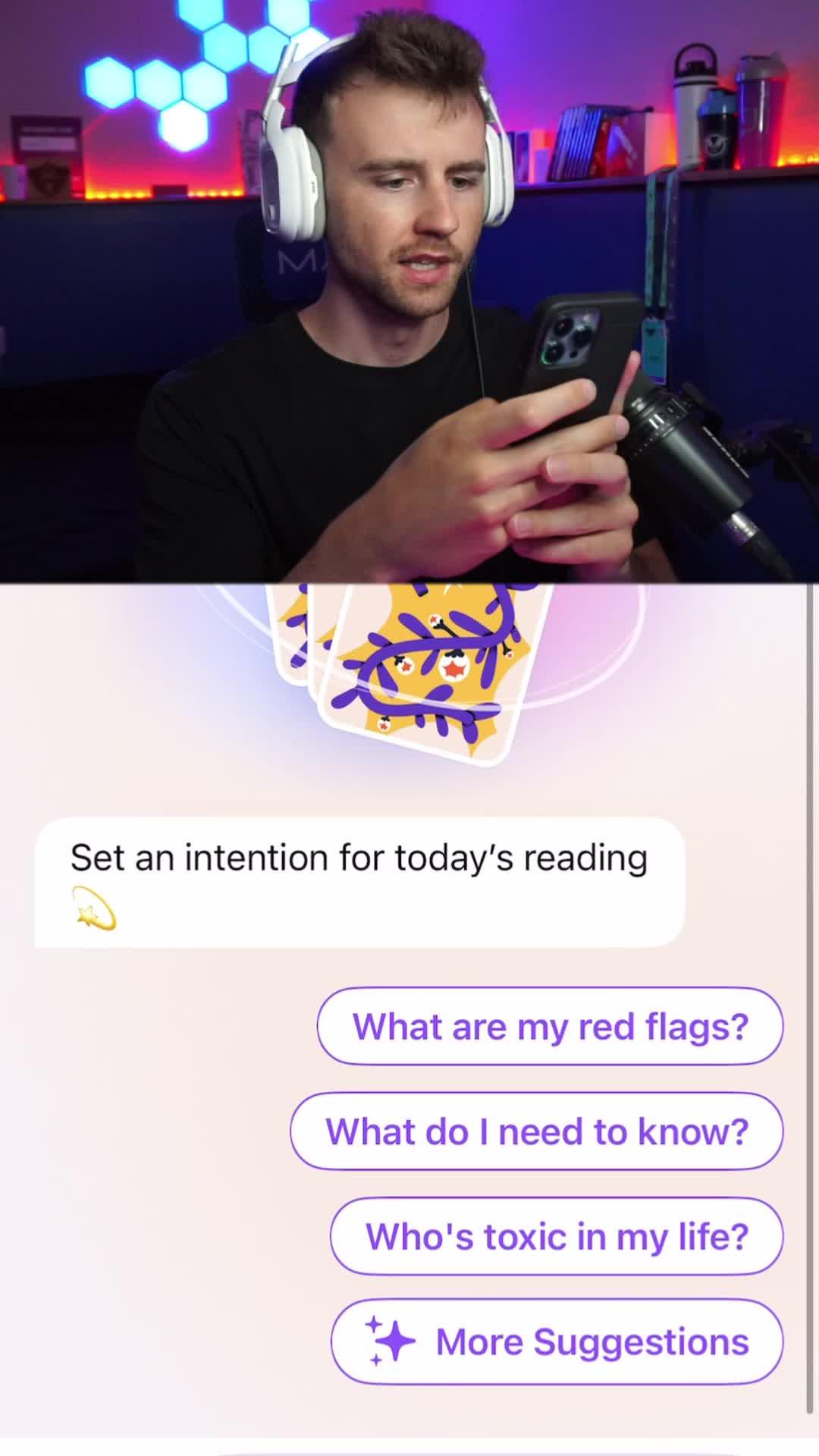 Ask any question you want and get personalized answers based on your birth chart & astrology !