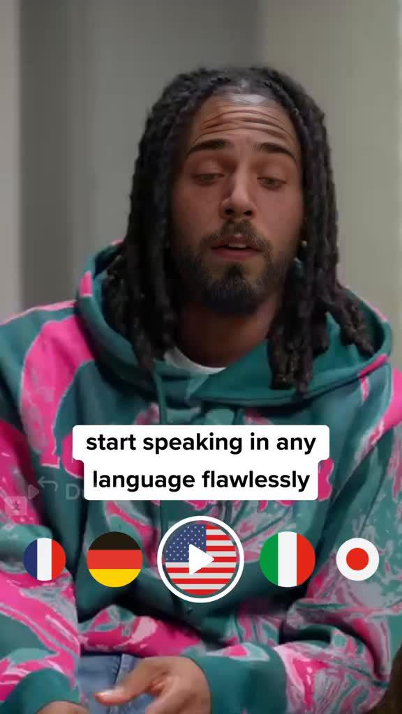 Speak in any language with AI