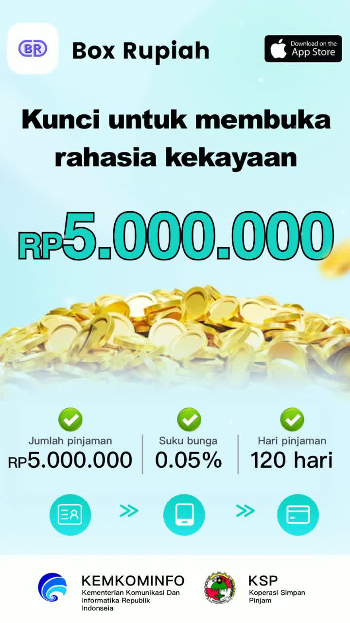 100% online. Pinjaman Tunai: Rp 5.000.000!