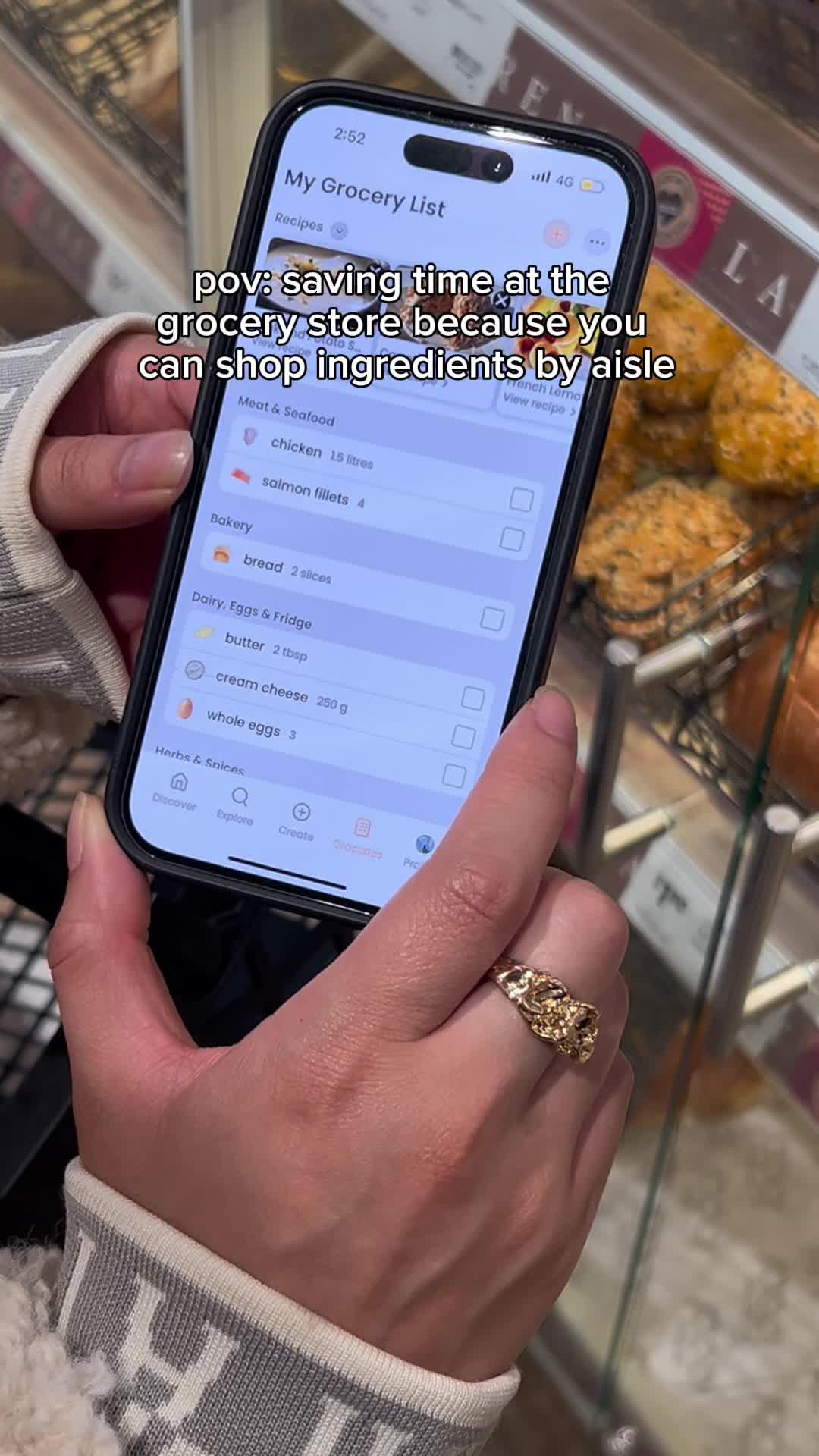 shop faster with ReciMe
