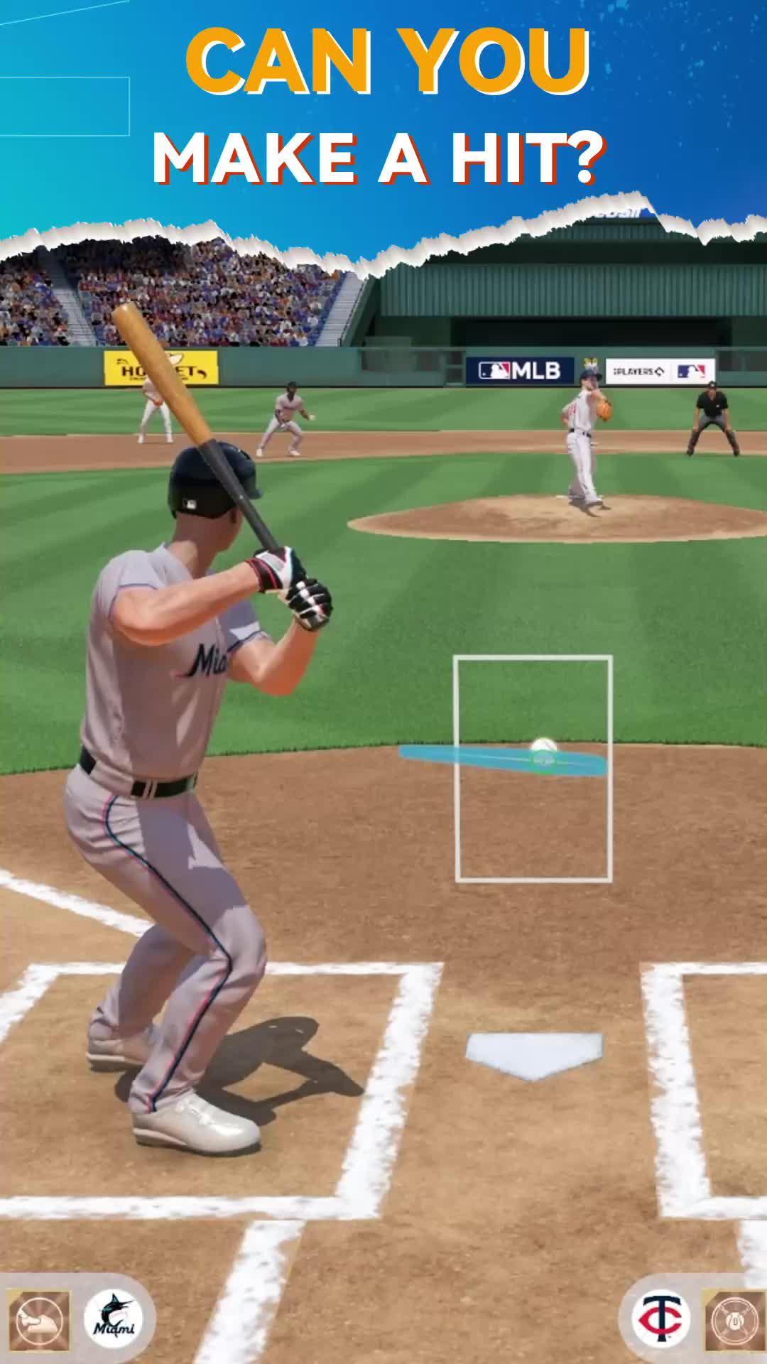 Swing for glory in Clutch Hit Baseball!