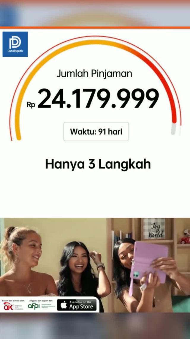 Jumlah pinjaman maksimum adalah 25 juta! Jangka Waktu Pinjaman 91-365 hari
Tanpa agunan/proses mudah