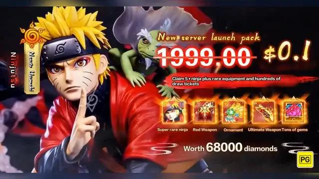 Free 1000 draws get Kage Ninja 5★UR Madara