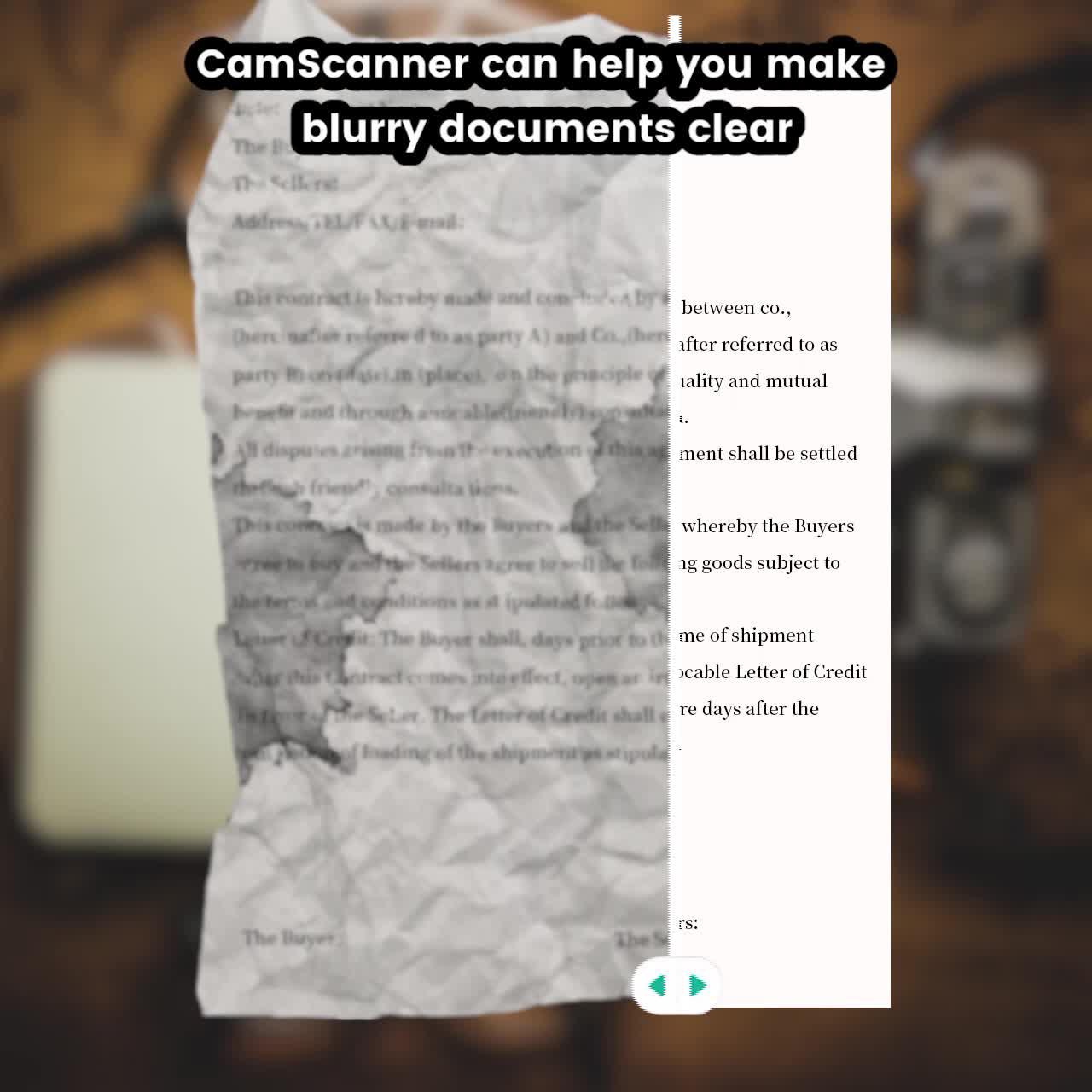 scan, save, and share any documents in PDF, JPG, Word, or TXT formats.