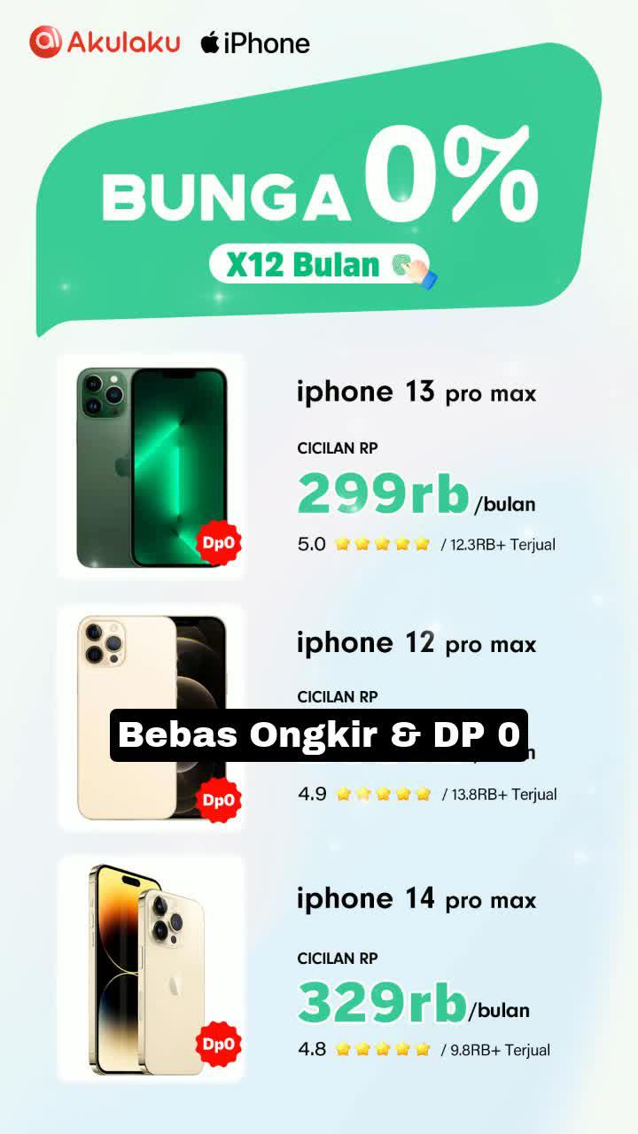 100% Bebas Bunga Periode Pertama