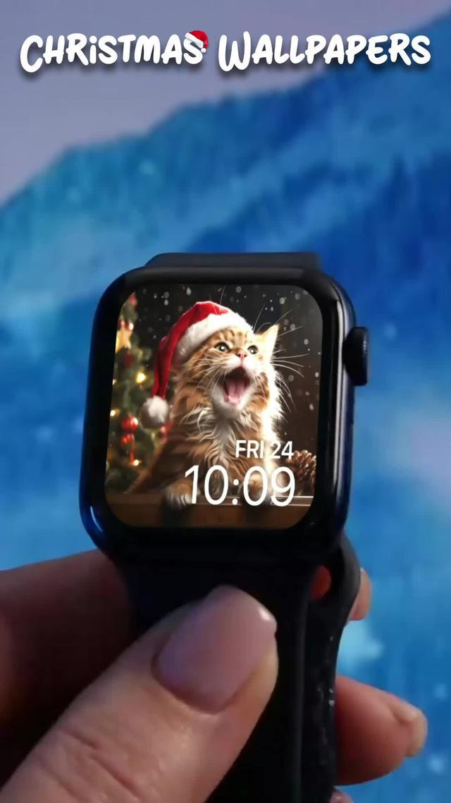 Christmas Apple Watch Faces.