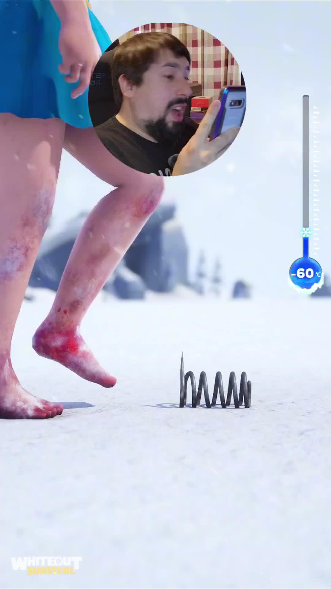 Face the challenge and don't get cold feet!