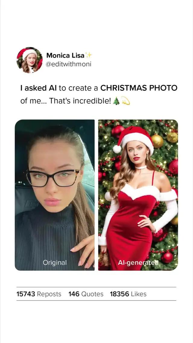 Create your AI Christmas Photo