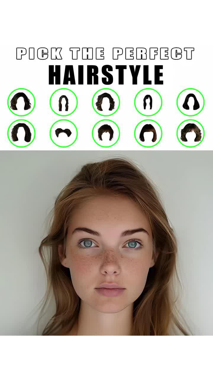Try new haircuts using ai !