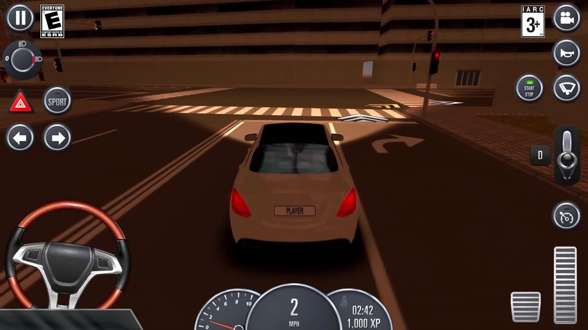 ฝึกขับรถในเมือง