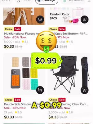 3 items for $0.99 on 1st order