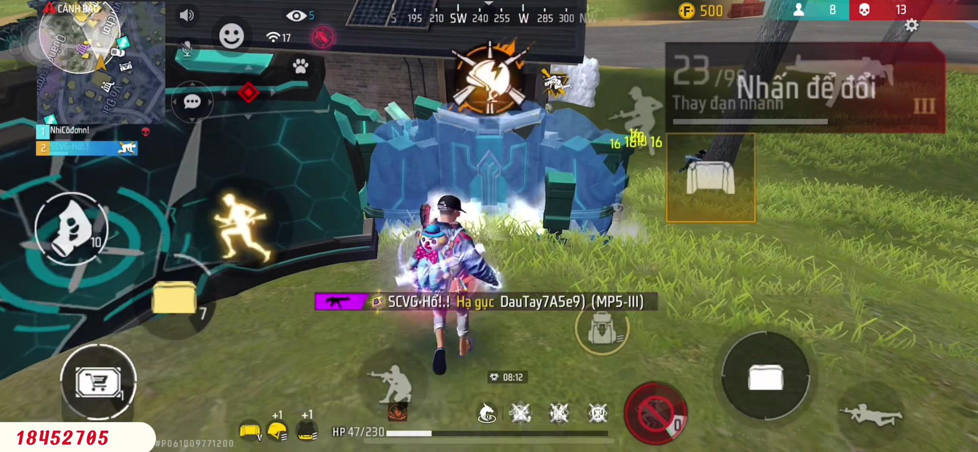 Gánh bạn nữ 0kill 0dame là có thật #freefire #thathinhfreefire #gamingontiktok #donghanhchoigame #lita #litavietnam