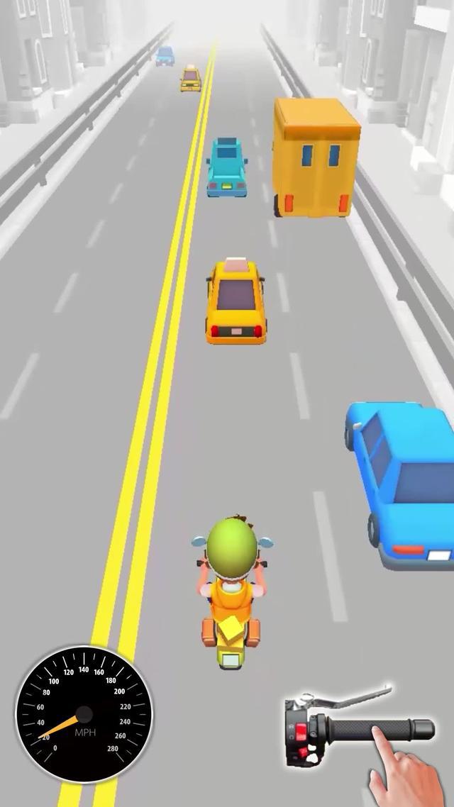 Drive to win with Paper Boy Race