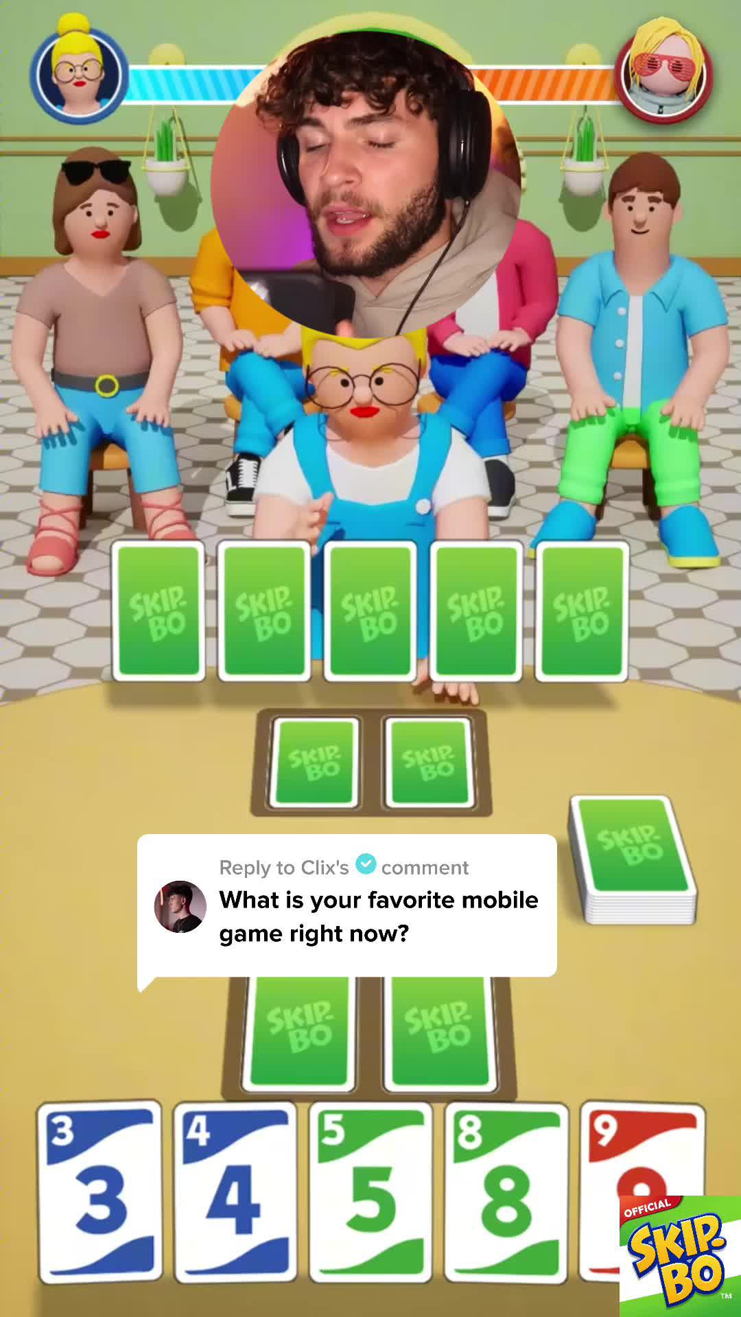 SKIPBO NIGHT TOGETHER!