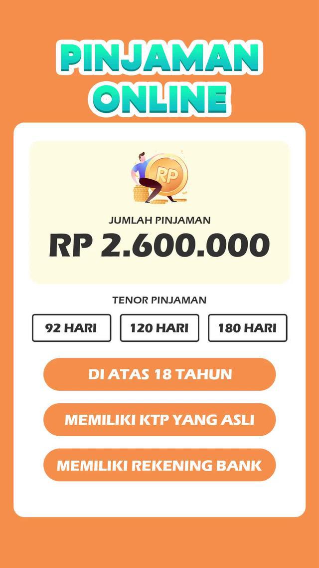 Dapatkan pinjaman hingga Rp10 juta