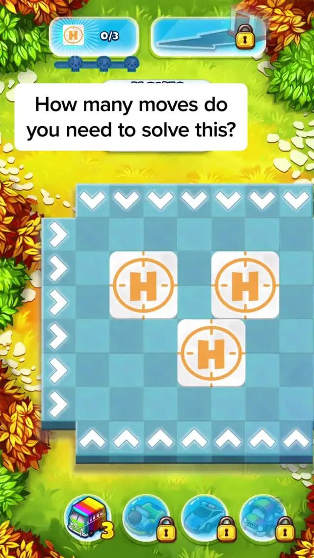 Solve traffic jams to collect unique bonuses!