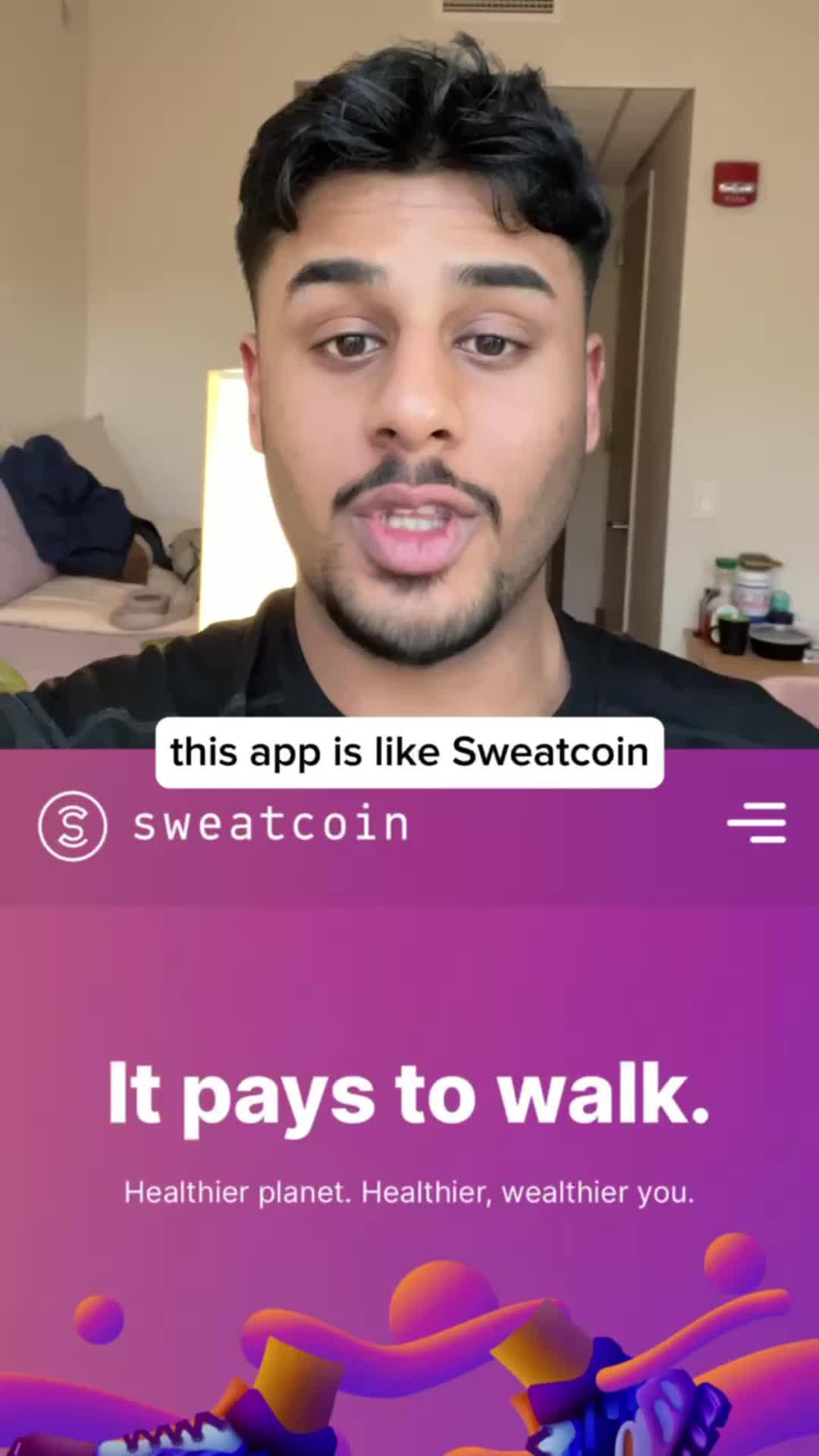 This app rewards you for walking...