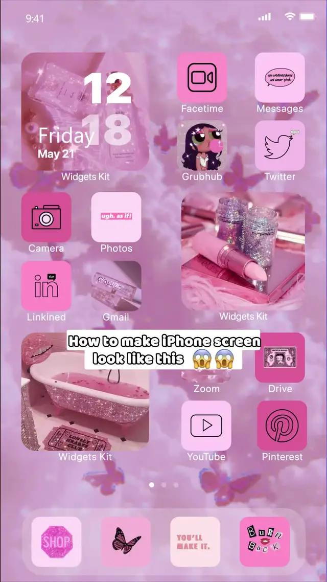 Set exclusive icons & widgets to your iPhone!