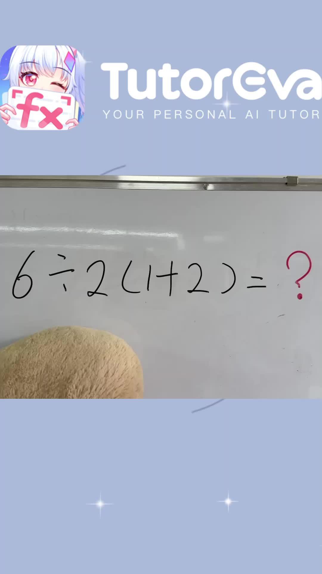 My best math partner EVA