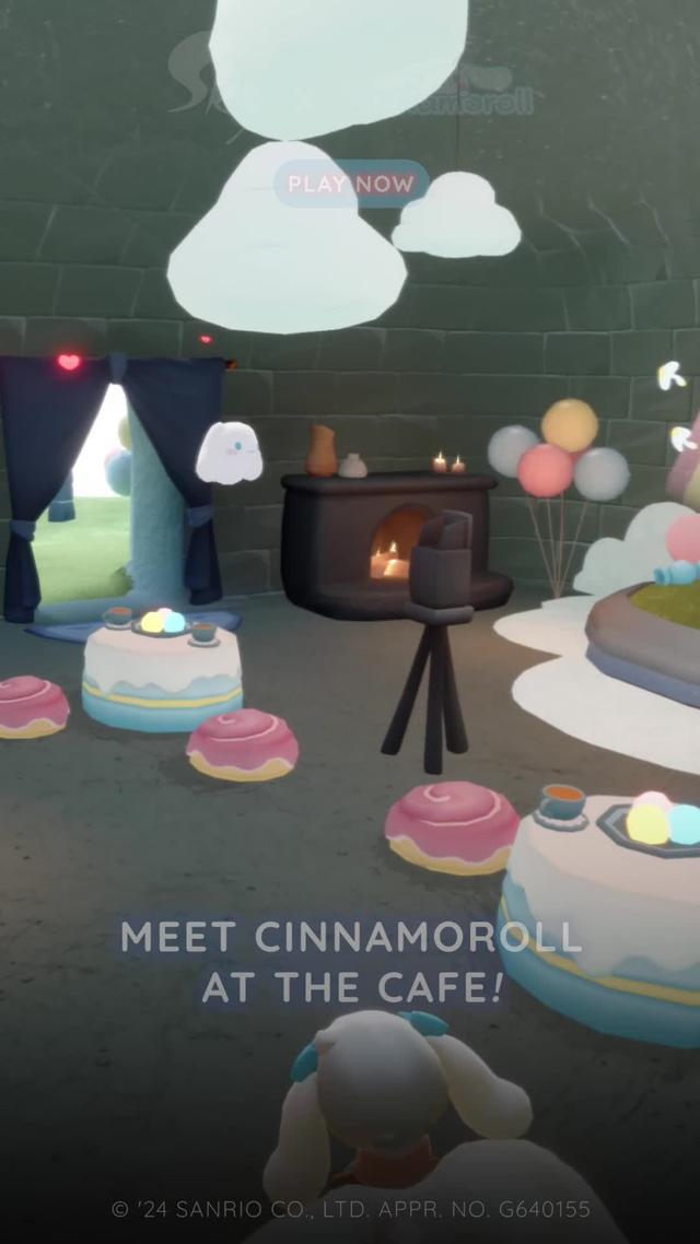 Join Cinnamoroll for a heavenly coffee break in Sky.