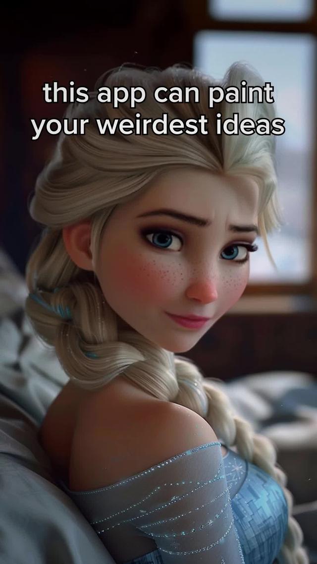 This app paints your weirdest ideas!