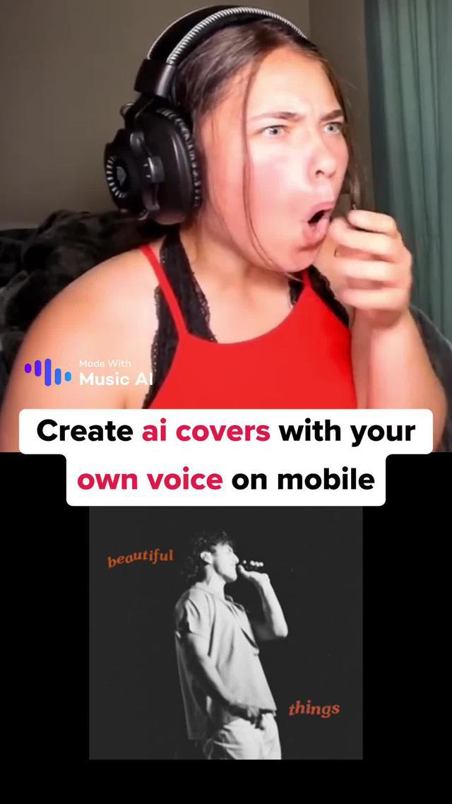 Create AI covers with your own voice on mobile