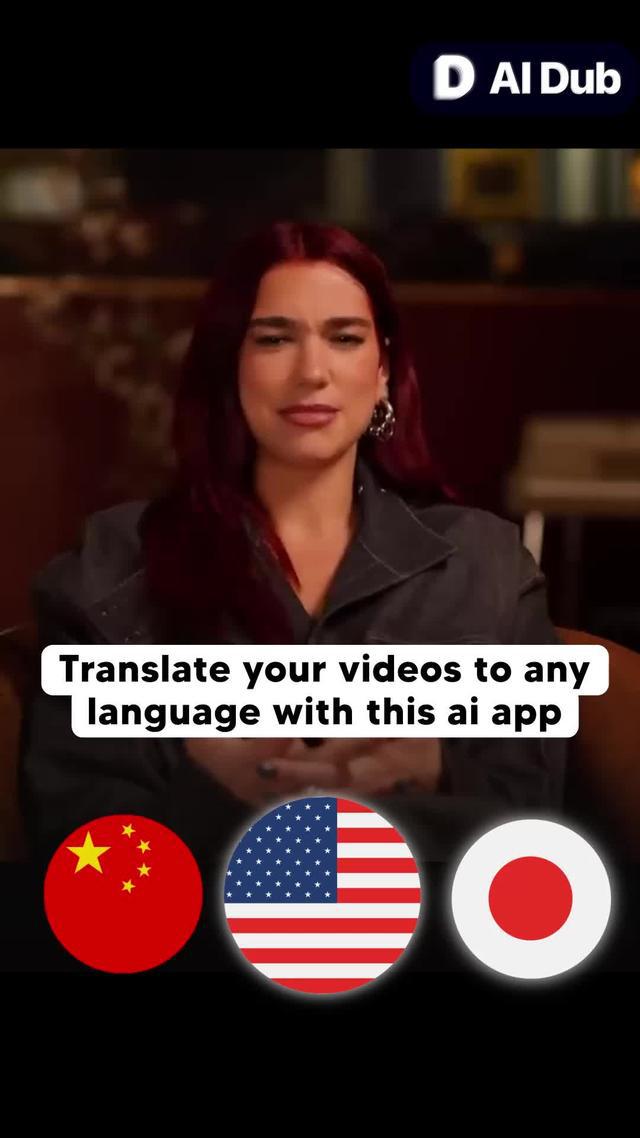 Translate your videos to any language!