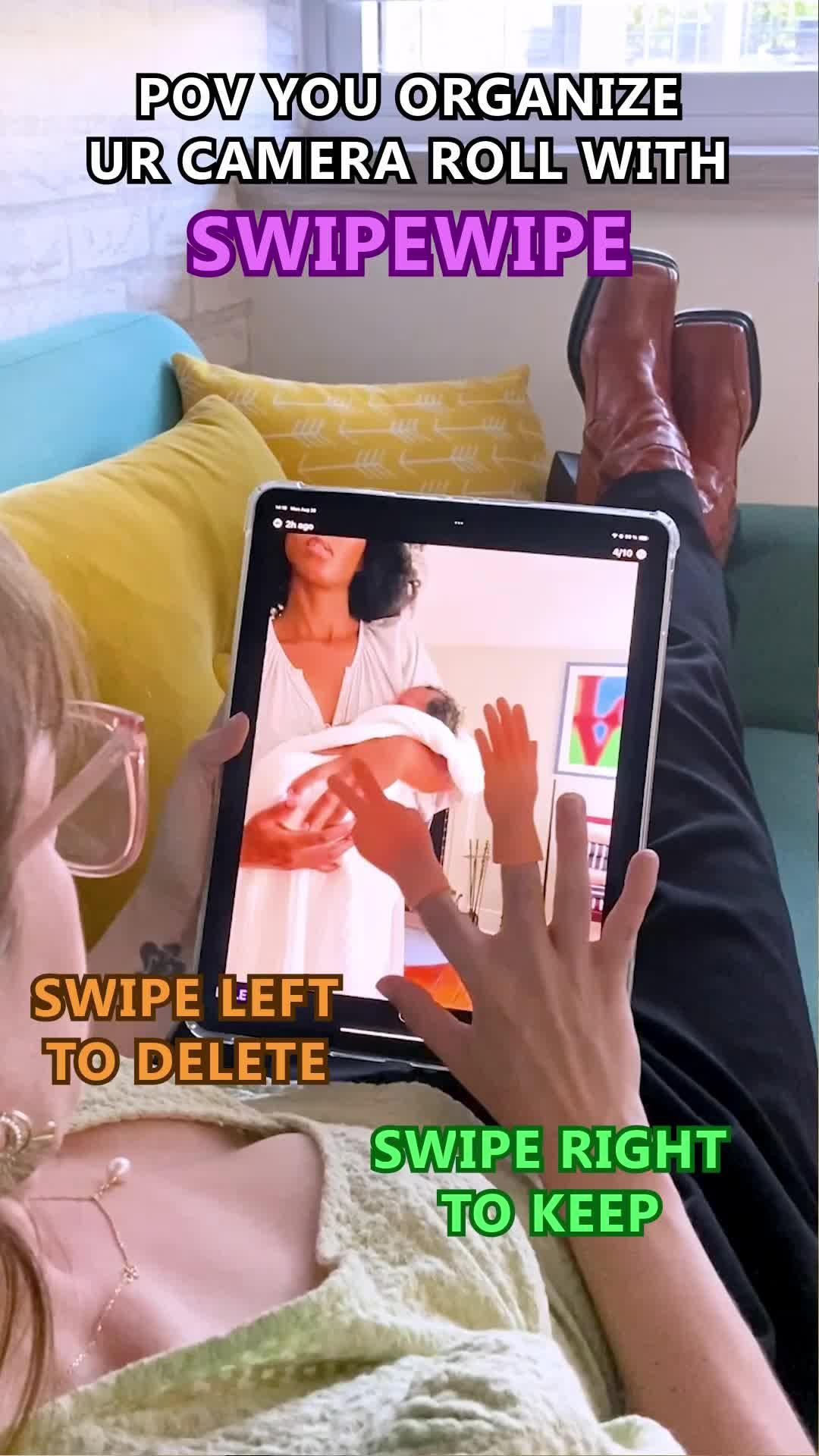 #fyp #swipewipe #cameraroll #springclean #phonehacks #camerarollswipe #iphonestorage