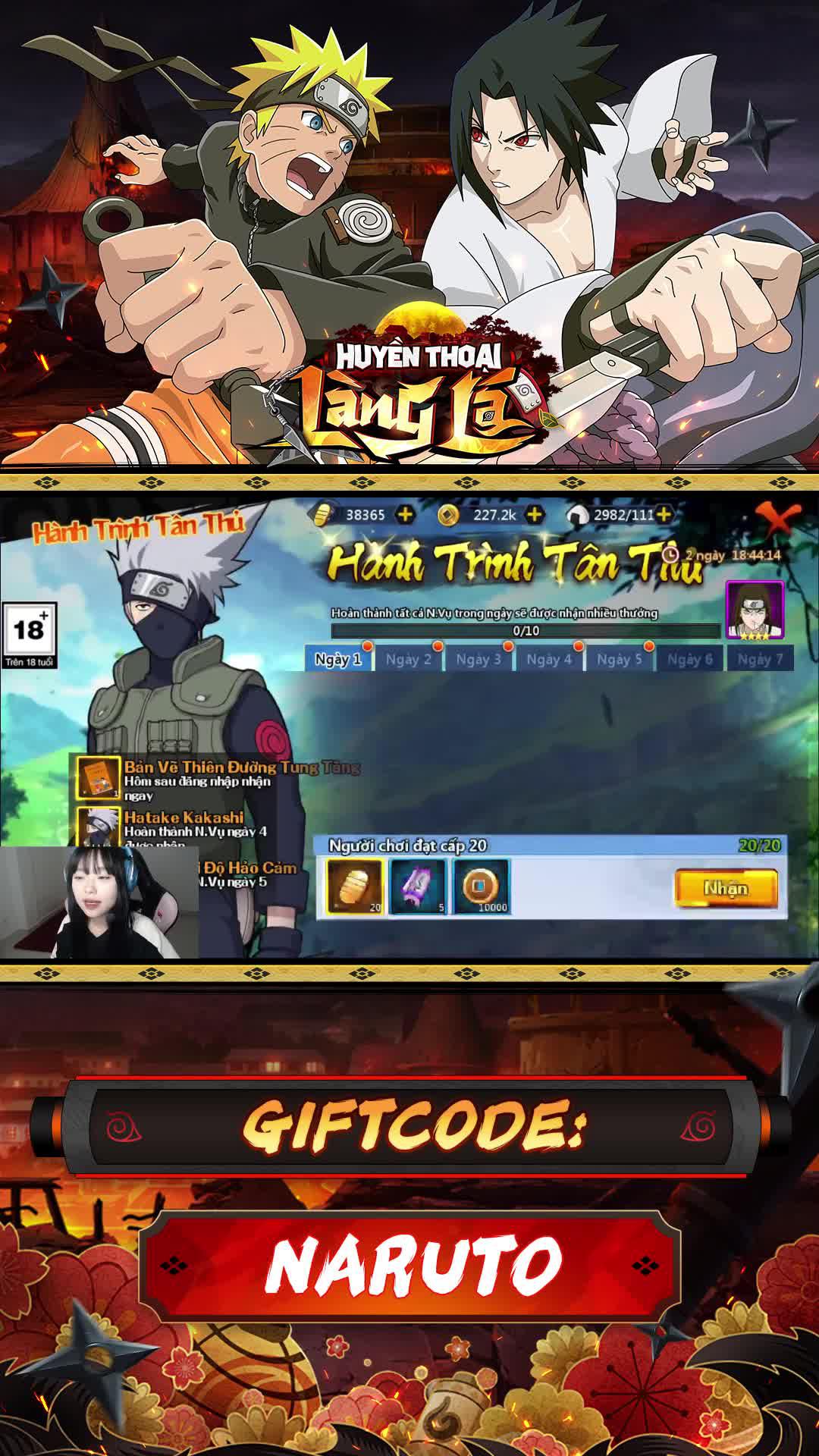 Game Naruto sở hữu gameplay combo chiến thuật