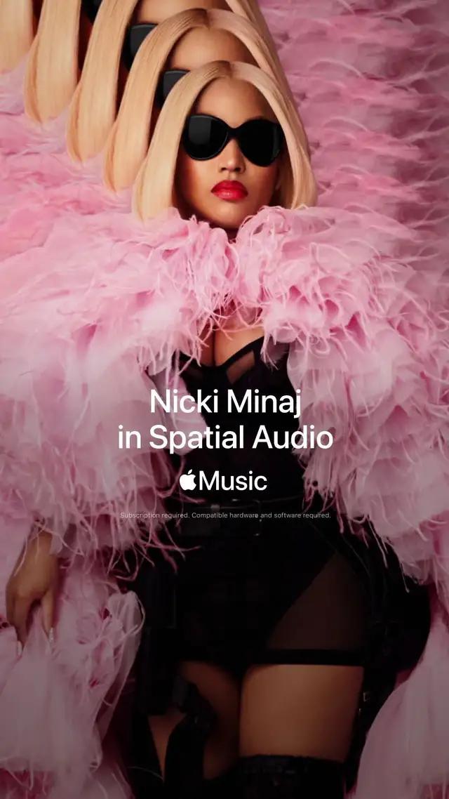 Hear sound all around with Spatial Audio ft. Dolby Atmos.