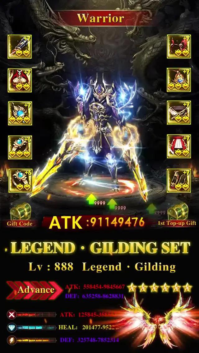 \GRAND OPEN/ The Darkest Fantasy MMORPG.100% Drop Rate, Various Large-Scale Battle