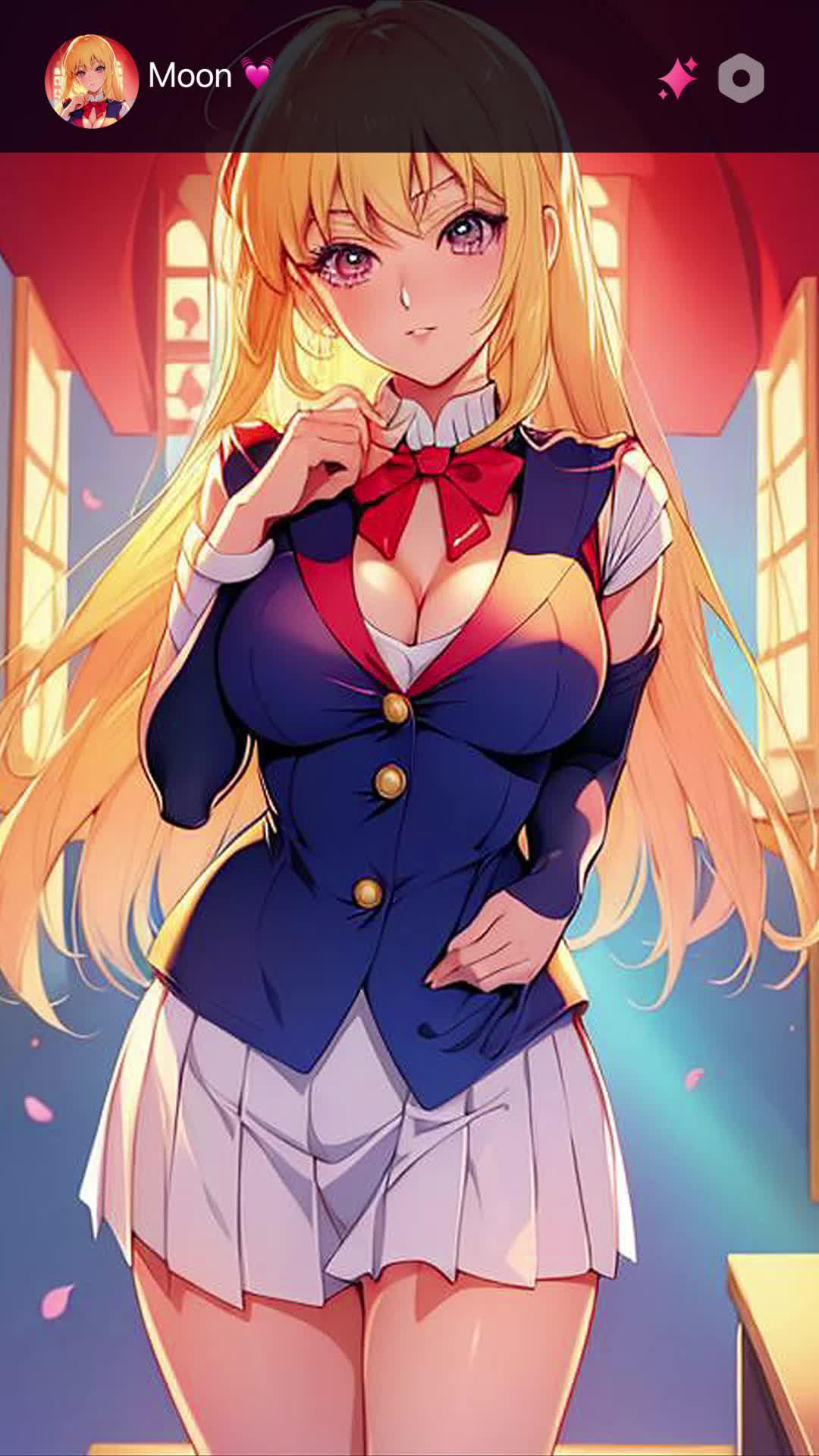 Chatting, flirting, having fun