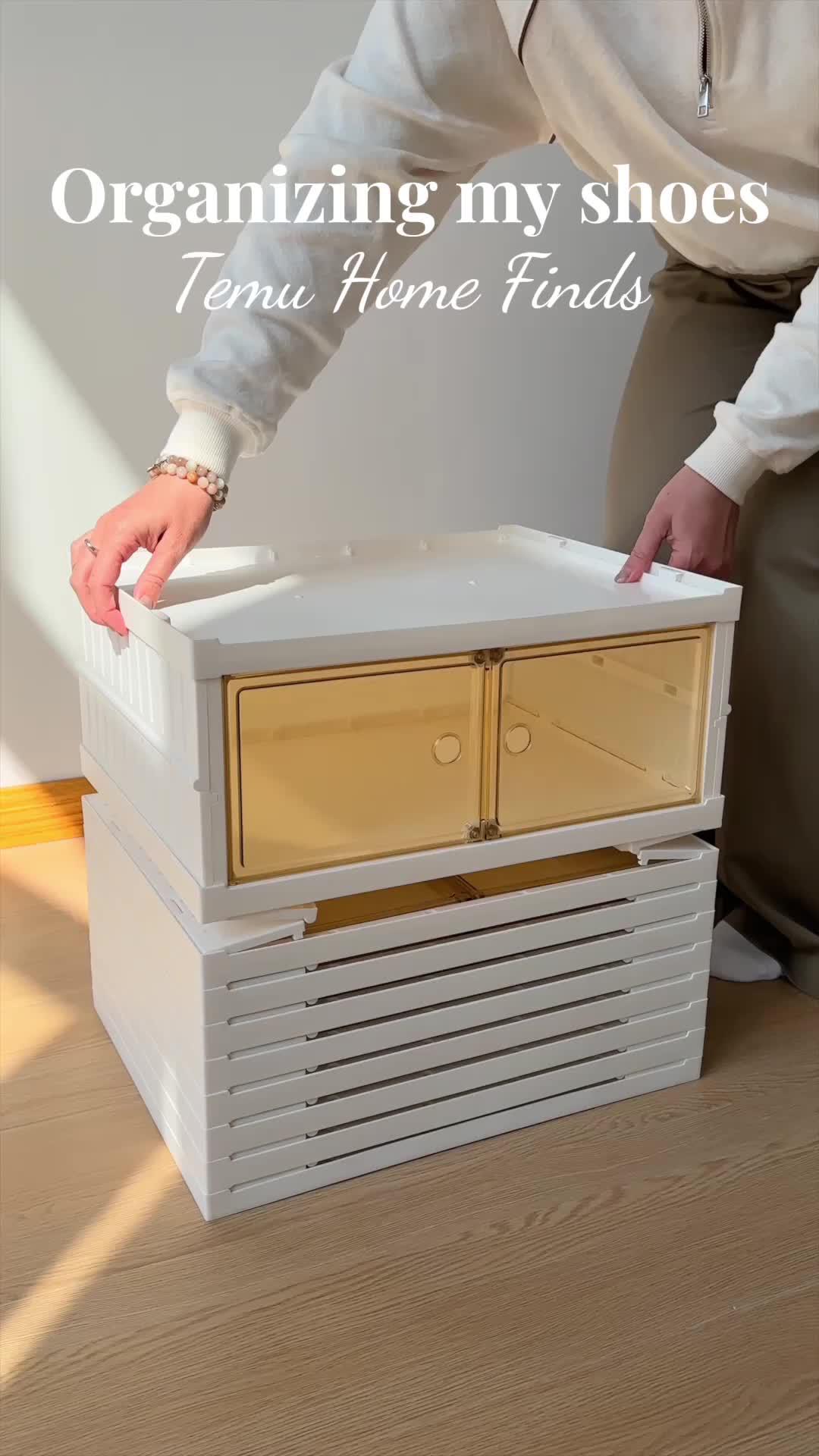 📦US Warehouse Delivery ✨Unlock the secret to a clutter-free life with this sleek 3-tier stackable storage organizer! Glide from room to room with lockable casters, secure your items with handy lids, and enjoy the spacious 25.5-gallon bins that stylishly hold everything from office supplies to kitchen essentials. Your tidy home upgrade is here, and storage has never been more flexible or fun! #homefinds #temufinds #temu #temushopping #temuhaul #instagood #foryou #foryourpage #fyp #trending #savemoney #shopping