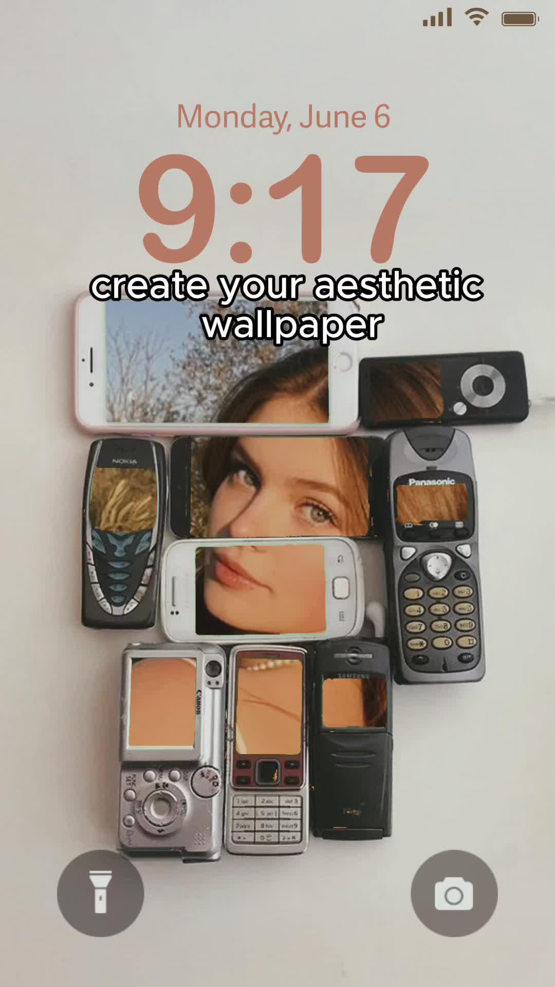 Create your aesthetic wallpaper