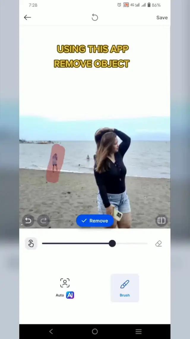 Remove unwanted object in your photo