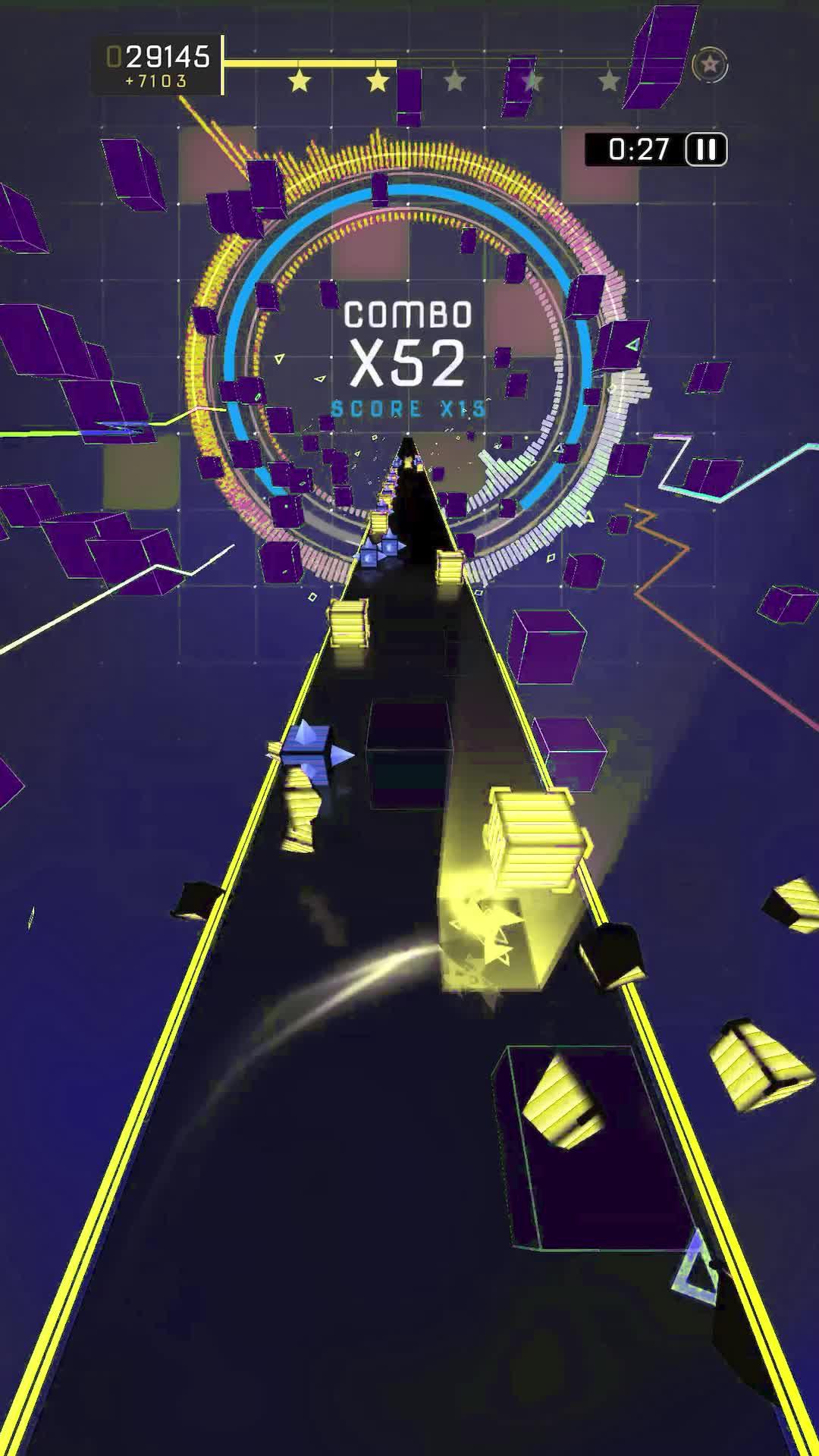 Play your favorite songs in Groovy Galaxy！