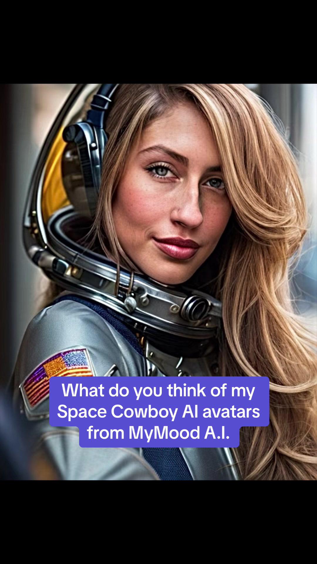 Our new style, Space Cowboy is stunning and gorgeous! You can look like a badass, too! Show us your avatars and tag us! #ai #aiart #artificialintelligence #photooftheday #photoediting #futuretech