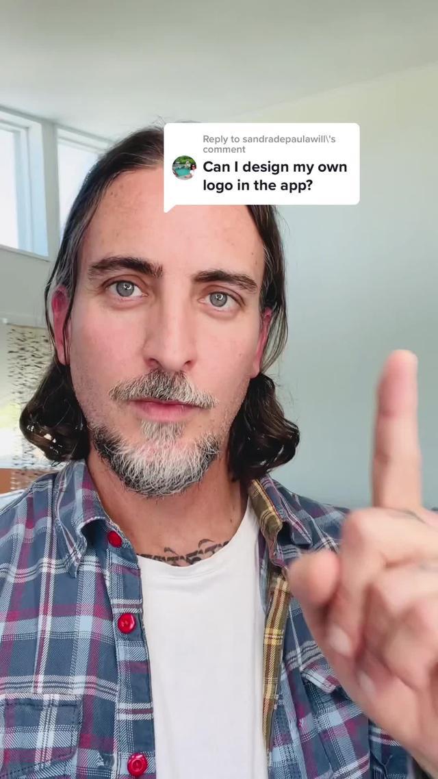 Reply to @sandradepaulawill  You bet! A logo and so much more. We got you 😉 #godaddystudio #designapp #designontiktok #learnontiktok #design #godaddy #fyp
