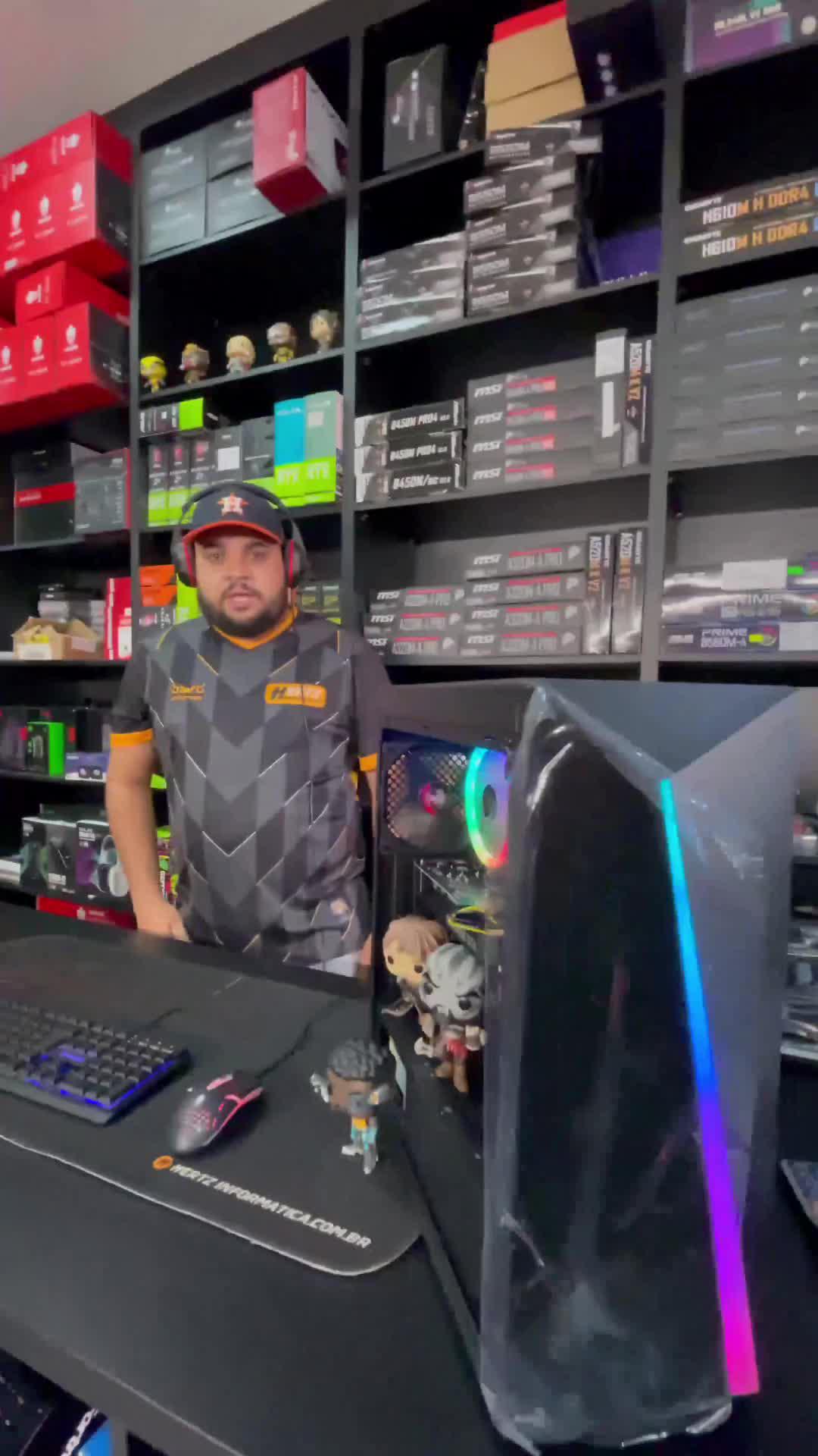 Pc Gamer Ryzen 5500 4,2 Ghz, 16gb, 480gb, 500w, Gtx 1650 4gb