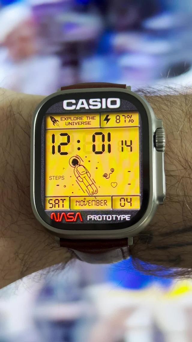 Wow! New Collection Apple Watch Faces! Download the app!