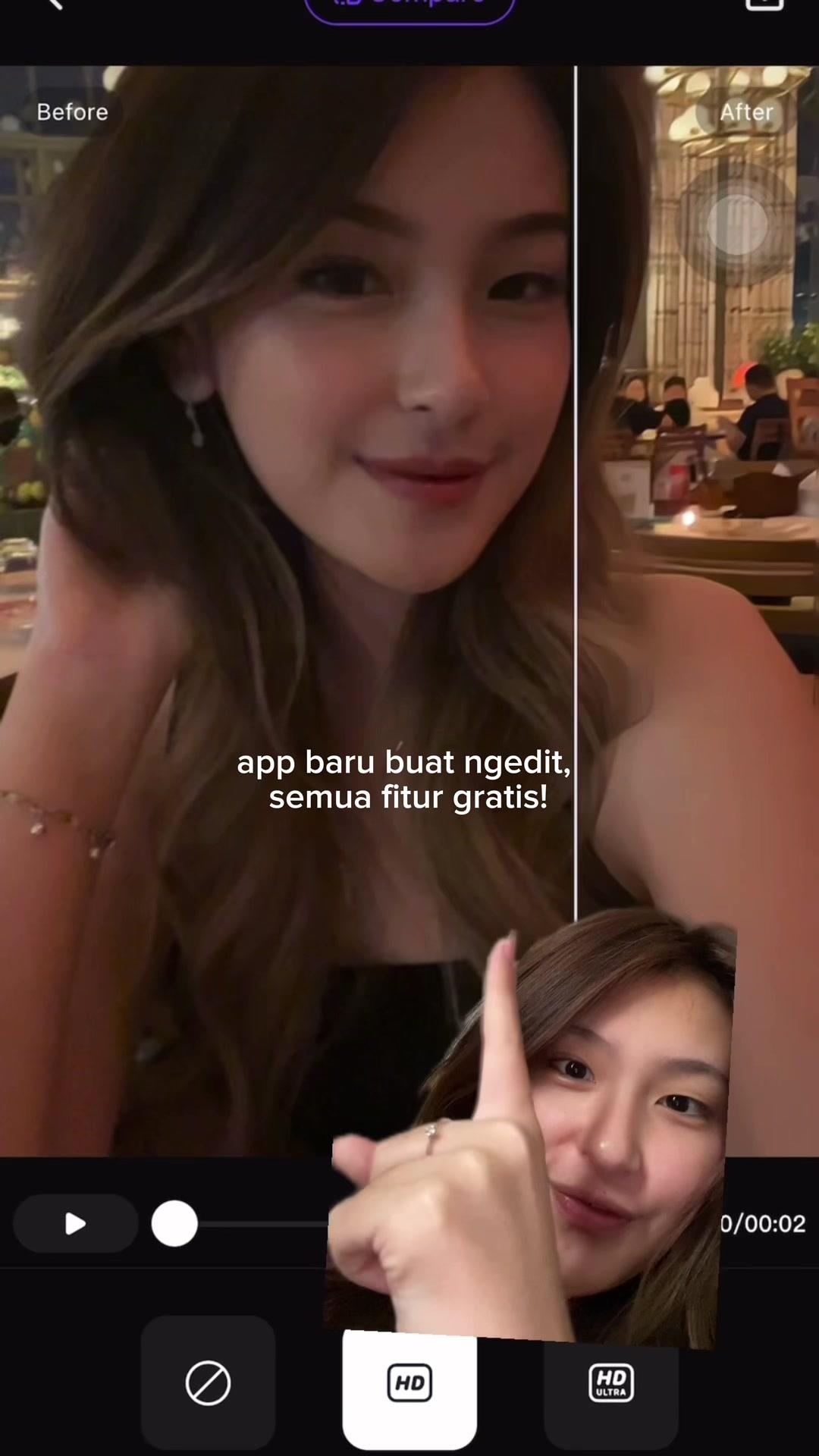 Aplikasi edit baru yang fiturnya masih gratis semua! Buruan cobain 🤩 #Stariiindonesia #Stariiapp #Starii #apkStarii #aifilter