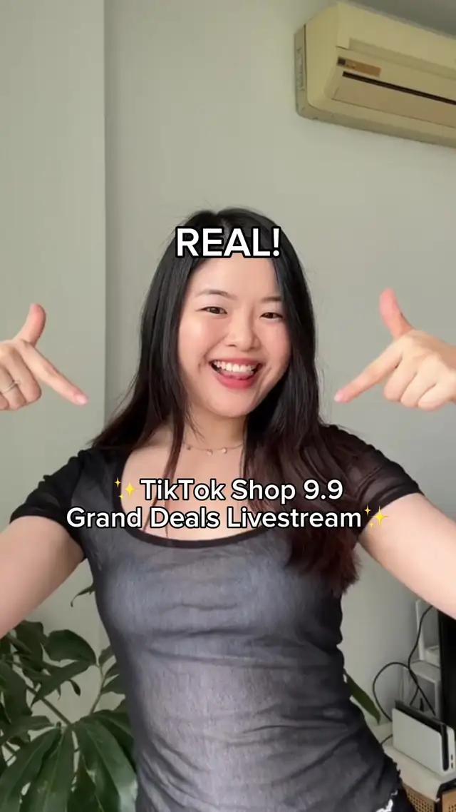 TikTok Shop 9.9 is almost here, and so is @tiktokshop_my 🇲🇾 #TikTokShop99GrandDeals ! 🎉 Join the livestream on September 8th for prizes every 9 minutes. You can get unlimited free shipping and RM90,000 off in vouchers! 🛍️