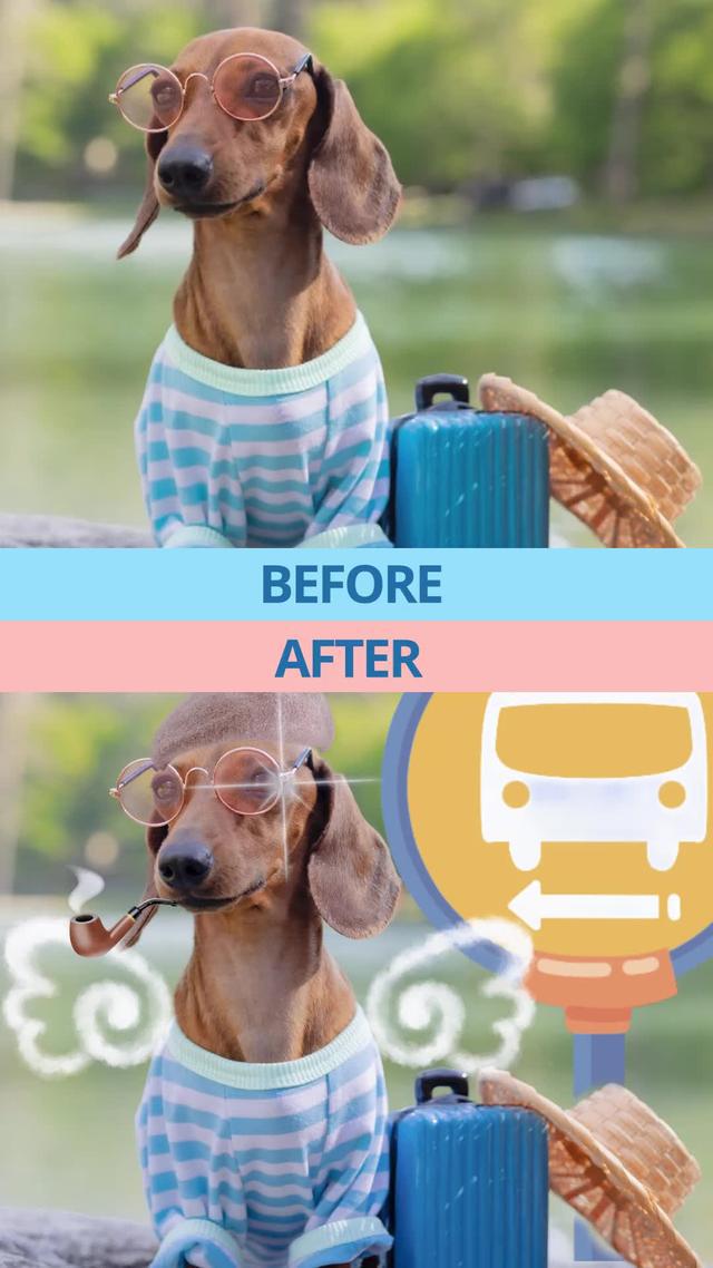 一鍵套用，輕鬆get美照 !