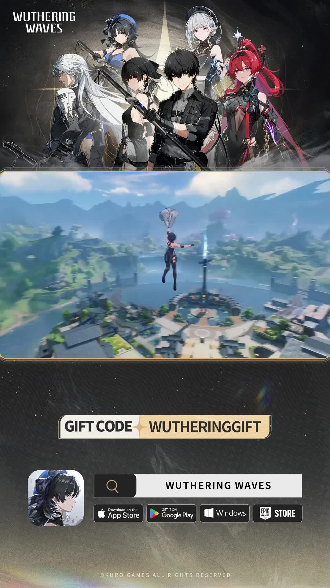 Open World RPG with Endless Possibilities! Set sail for your journey in Wuthering Waves!!!