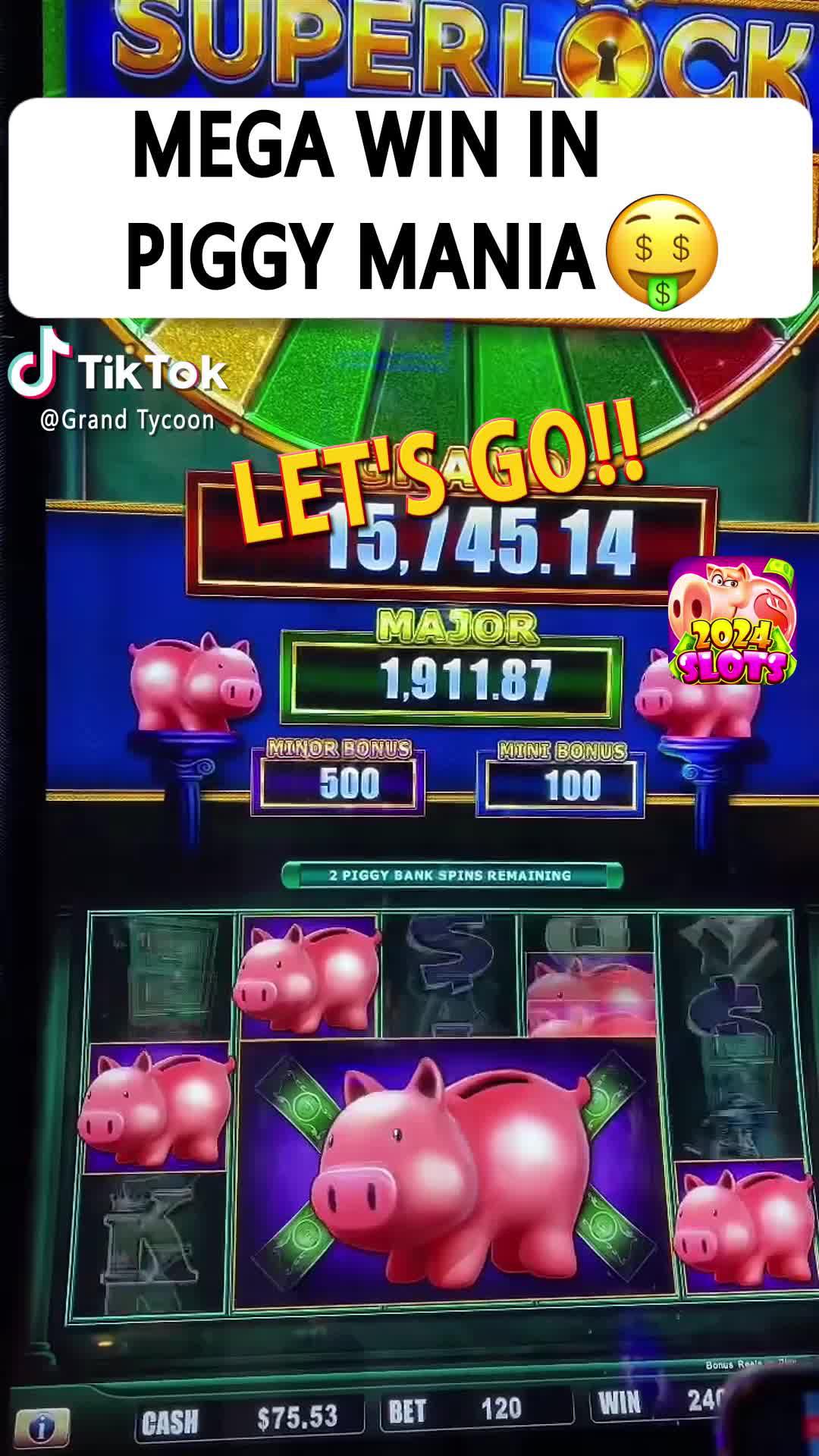 TOP SLOTS GAME! Bet higher to win bigger!