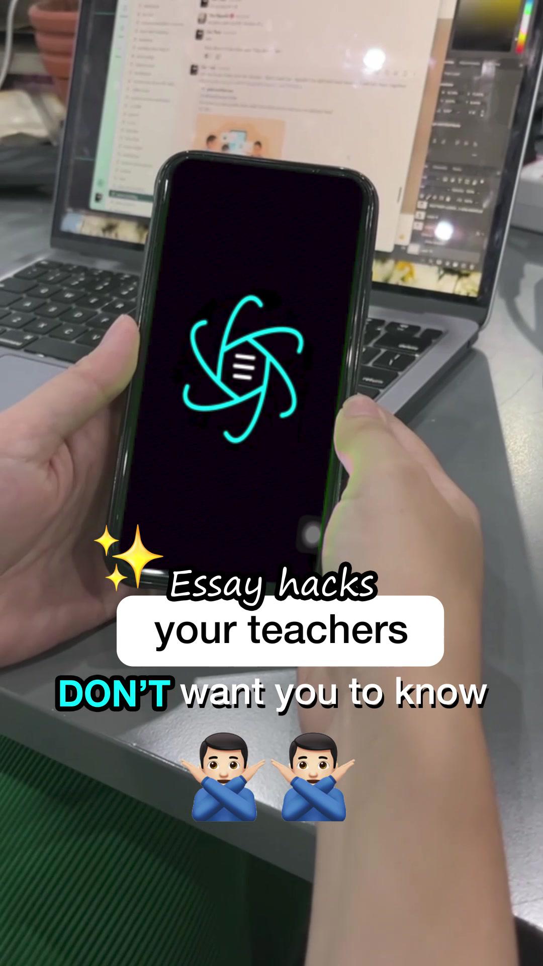 Secrets to write an essay like a professional 🤓✨👩‍💻 #learnontiktok #tips #aichat #chatsmith #studytok #school #college