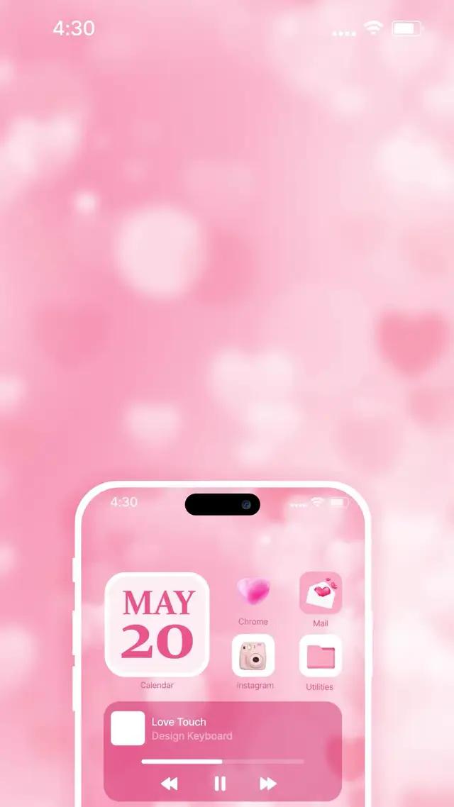 아이폰 홈 꾸미기